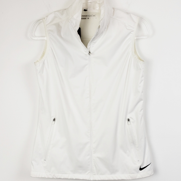 Nike Golf - Pearl White Light Weight Golf Vest … - Picture 2 of 7